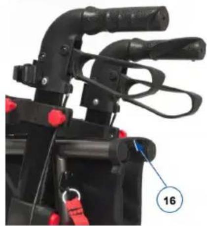 Vermeiren Four-Light - Folding the rollator - 1