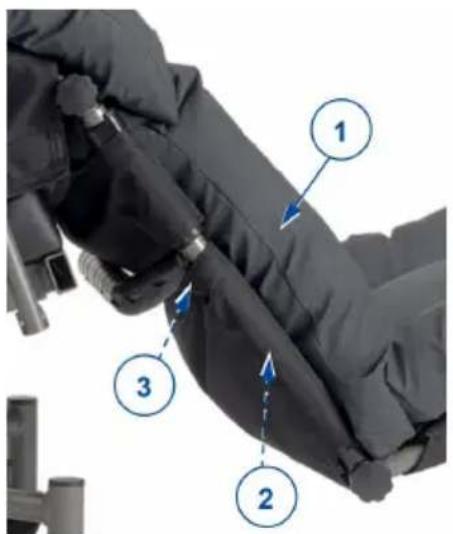 Vermeiren Inovys II + L70 - Beinstützenlänge - 1