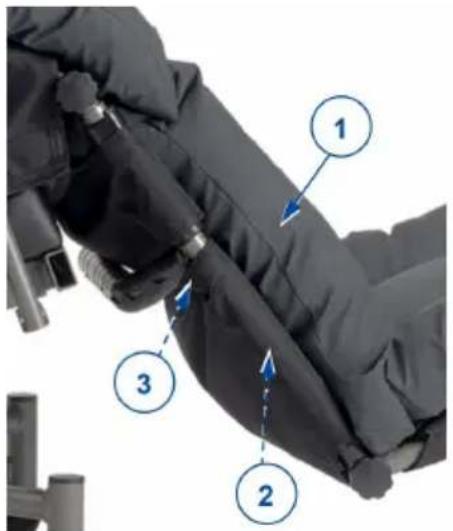 Vermeiren Inovys II + L70 - Longitud del reposapiernas - 1