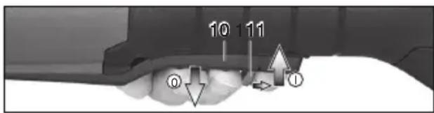 METABO WEBA 20-125 Quick BL - Włączanie i wyłączanie - 2