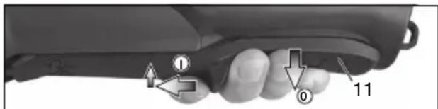 METABO WEPBA 19-180 Quick RT - Maskiner med paddelbrytare: (med dödmansfunktion): - 1