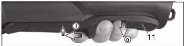 METABO WEPBA 19-180 Quick RT - Outils à interrupteur "Paddle" (avec fonction homme mort) - 1