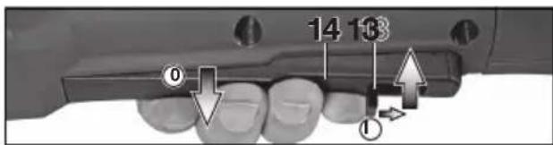 METABO W 18 LTX 125 Quick Inox - Maskiner med säkerhetsbrytare (med dödmansgrepp): - 1