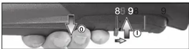 METABO WE 17-125 Quick - Εργαλεία με συρόμενο "διακόπτη Paddle" (με λειτουργία ασφαλείας απώλειας αισθήσεων): - 1