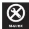 METABO WEPBA 20-125 Quick DS BL - Fixer/desserrer l'écrou de serrage Quick (suivant la version) - 1