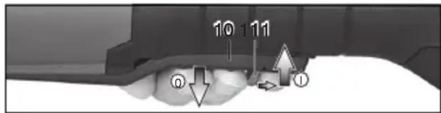 METABO WEPBA 20-125 Quick DS BL - Machines with paddle switch (with dead man function): - 1