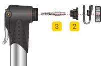 Topeak Mountain TT Twin Turbo - SMARTHEAD™ - 1