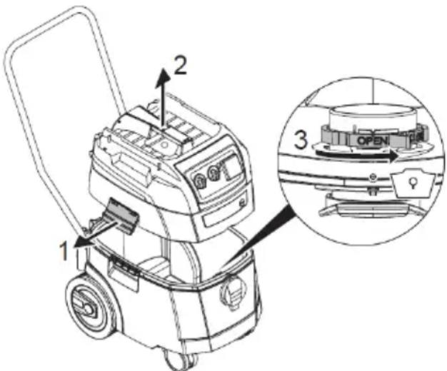 Eibenstock DSS 25 M - Πλαστική σακούλα εκκένωσης - 1