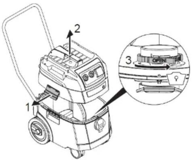 Eibenstock DSS 25 M - Plastik boflaltma torbası - 1