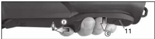 METABO WEPBA 19-150 Q DS M-Brush - Maskiner med paddelbrytare: (med dödmansfunktion): - 1