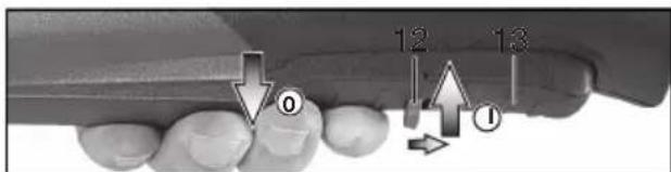 METABO WEPBF 15-150 Quick - WEPF 15-150 Quick: „Paddle-Schalter“ (mit Totmannfunktion): - 1