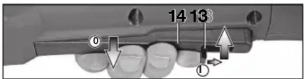 METABO WB 18 LTX BL 180 Quick - Maskiner med säkerhetsbrytare (med dödmansgrepp): - 1
