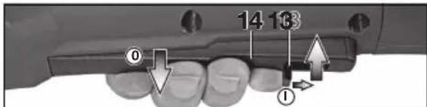 METABO W 18 LTX 115 Quick - Maschinen mit Sicherheitsschalter (mit Totmannfunktion): - 1