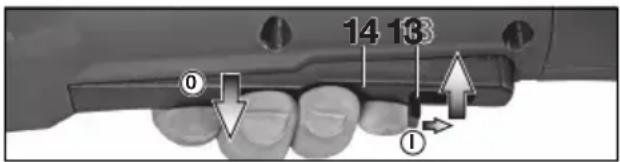 METABO W 18 LTX 115 Quick - Maskiner med sikkerhedsafbryder (med dødmandsfunktion): - 1