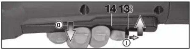 METABO W 18 LTX 115 Quick - Machines with Paddle Switch (with dead man function): - 1