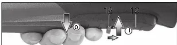 METABO WEF 15-150 Quick - WEPF 15-150 Quick: „Paddle-Schalter“ (mit Totmannfunktion): - 1