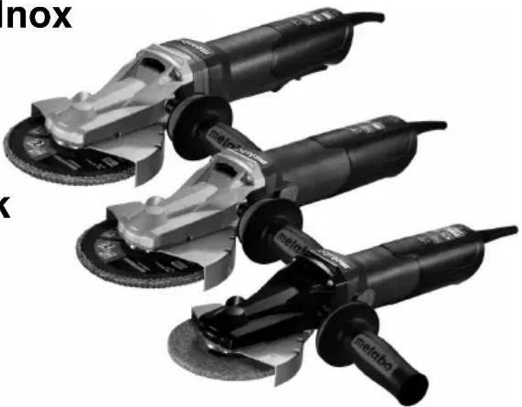 METABO WEF 15-150 Quick - WEVF 10-125 Quick Inox - 1