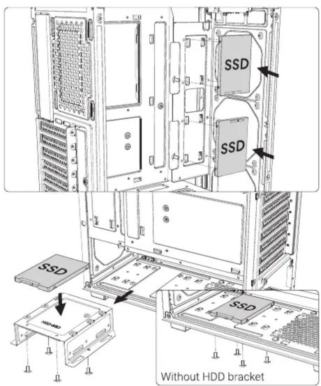 ANTEC AX65 ARGB - VGA/PCI-EXPRESS CARD INSTALLATION - 4