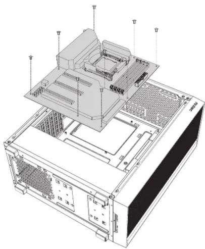 ANTEC AX65 ARGB - MOTHERBOARD INSTALLATION - 1