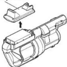 Iris Ohyama SCD-130P - Remove the battery cover - 2