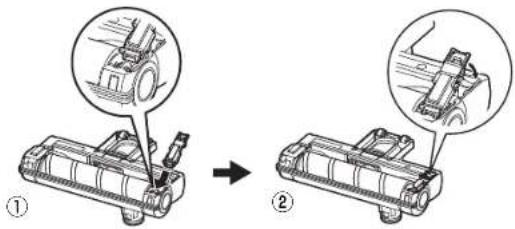 Iris Ohyama SCD-130P - Fixez le couvercle de la brosse - 1