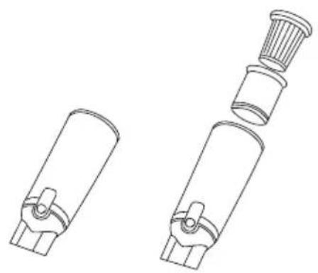 Lebenlang LBL2305 - Pulizia del collettore di polvere - 3