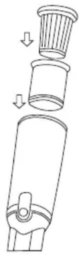 Lebenlang LBL2305 - Limpieza del colector de polvo - 5