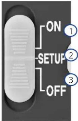 ZEISS Secacam 5 - Posizioni degli interrupttori - 1