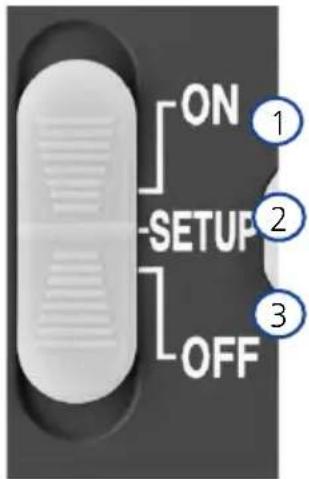 ZEISS Secacam 5 - Posiciones del interruptor - 1