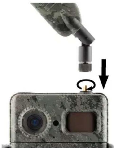 ZEISS Secacam 7 - Antennin asennus - 1