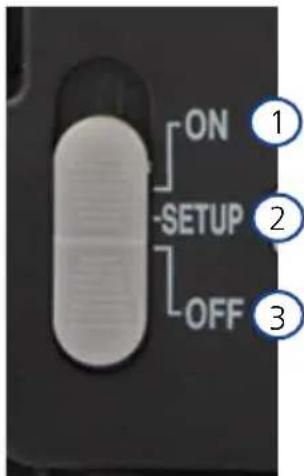 ZEISS Secacam 7 - Posiciones del interruptor - 1