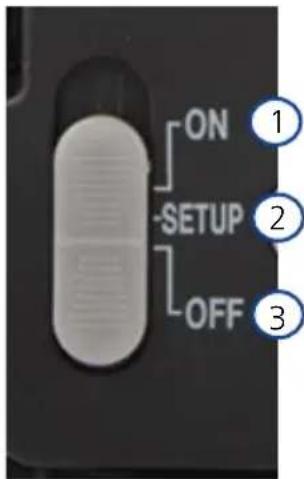 ZEISS Secacam 7 - Switch settings - 1