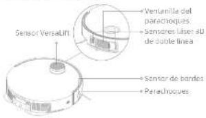 DREAME L50 Pro Ultra - Sensores del robot - 1