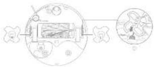 DREAME L50 Pro Ultra - Roues principales et roues agrippantes - 4