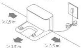 DREAME F9 Pro - YdaInte 3aunTHbIe 3JeMeHtbi 3.YcTaHOBnTe 3apdHyIO DOK-CTaHcNIO HaPOBHyIO - 3