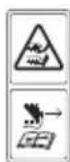 Grizzly BRV 400 S - Symbols / Instructions on the implement - 3