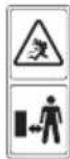 Grizzly BRV 400 S - Symbols / Instructions on the implement - 2
