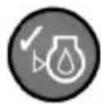 Grizzly BRV 400 S - Symbols on the filler cap: - 4
