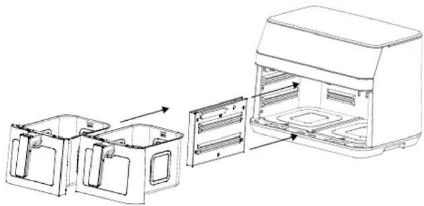 CASO AirFry DuoChef - Montering - 1