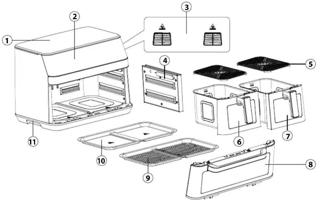 CASO AirFry DuoChef - Design and Function - 1