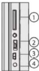 BRAUN DigiFrame 1361 - 2a. Lado posterior e izquierdo del marco - 2