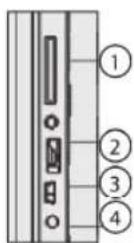 BRAUN DigiFrame 1361 - 2a. Rear and Left side of Frame - 2