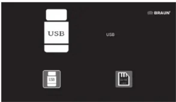 BRAUN DigiFrame 1361 - USB and Memory Card - 1