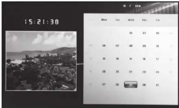 BRAUN DigiFrame 1361 - Calendario - 1