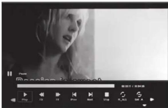 BRAUN DigiFrame 1361 - Video afspelen - 1