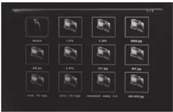 BRAUN DigiFrame 1361 - Modalità immagine - 1