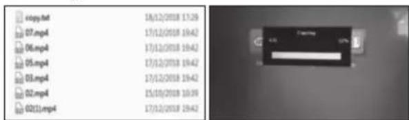 BRAUN DigiFrame 1361 - Kopieer bestanden naar het interne geheugen - 1