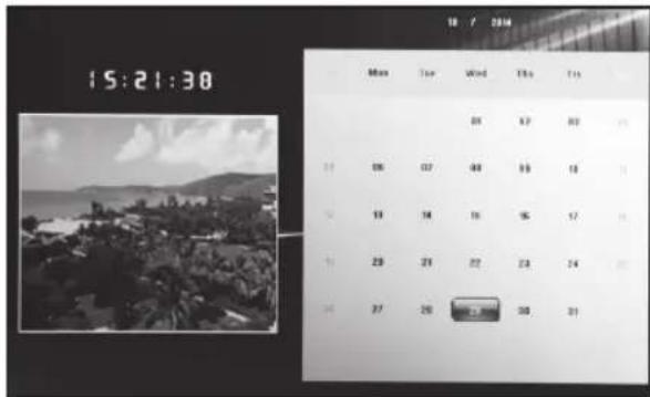 BRAUN DigiFrame 1361 - Calendario - 1