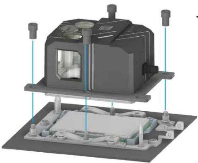 Alphacool Eisbaer Pro Aurora 420 - INTEL LGA 3647 NARROW/SQUARE - 2