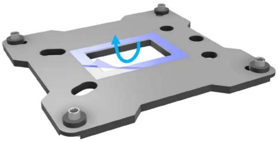 Alphacool Eisbaer Pro Aurora 420 - BRACKET ASSEMBLY HALTERMONTAGE SUPPORT DE MONTAGE11. - 2